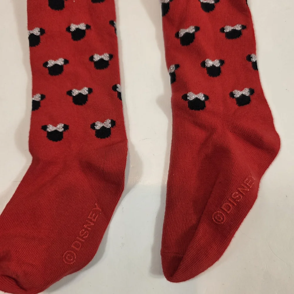Baby GAP Disney Red Minnie Tights 4-5
